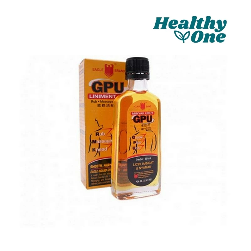 MINYAK URUT GPU CAP LANG 60ML