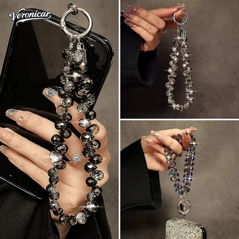 Strap Hp Luxury Gantungan Hp Manik Manik Gantungan Hp Aesthetic Korea Rantai Ponsel Anti-hilang Lany