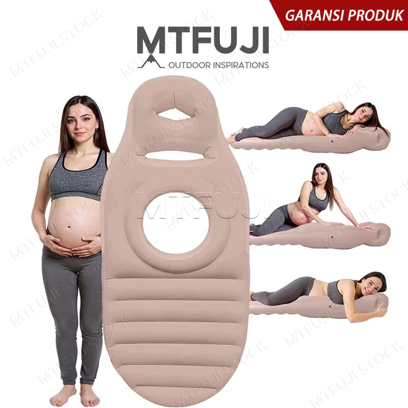 Mt.Fuji Kasur bersalin tiup Kasur tidur tengkurap Posisi tidur nyaman berbentuk O untuk ibu hamil Al