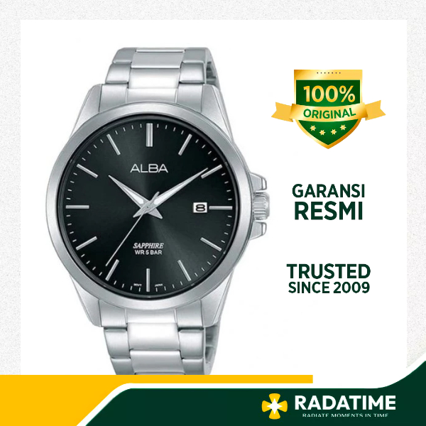 Jam Tangan Pria Alba AS9J07 X1 Prestige Sapphire 100% Original