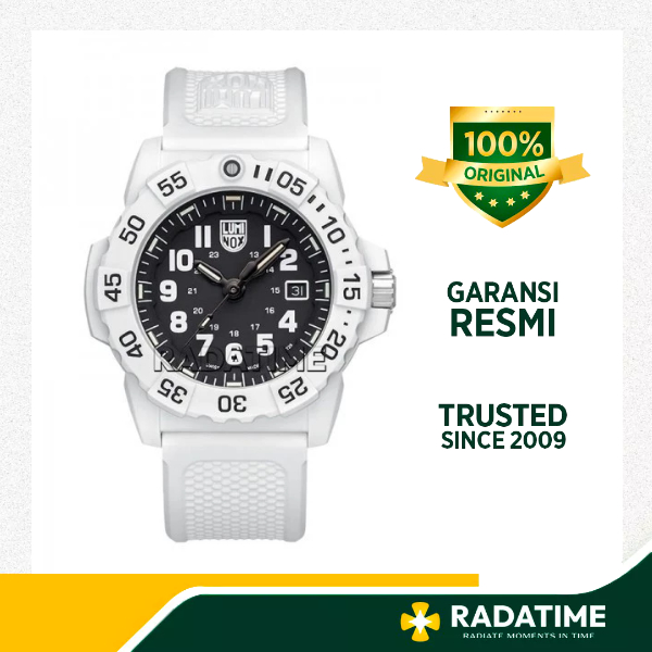 Jam Tangan Pria Luminox L-3507-WB Navy Seal Military Diver Watch 100% Original