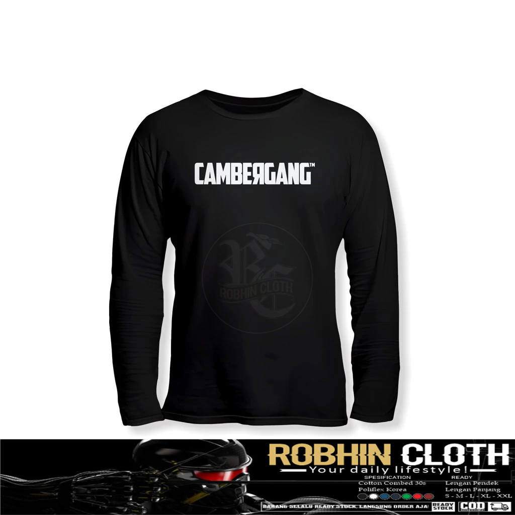 Kaos Baju Cambergang Otomotif Lengan Panjang Baju Otomotif