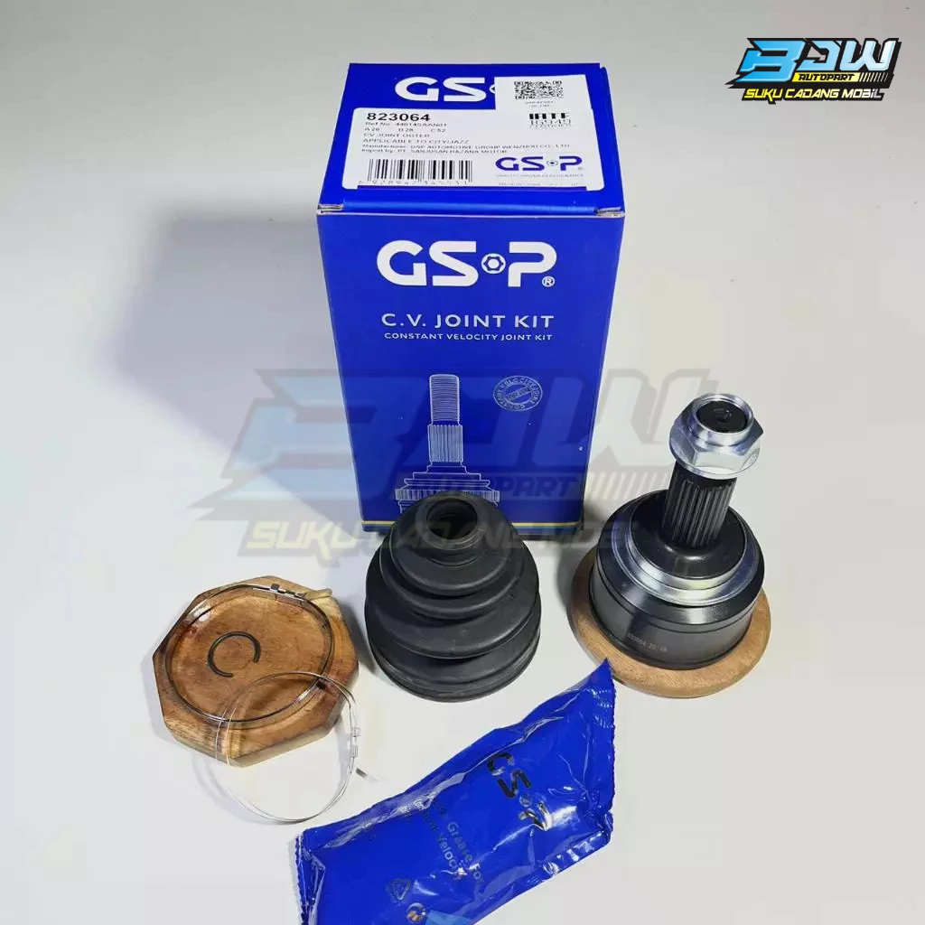 CV Joint Outer As Roda Luar Kanan / Kiri Honda Jazz GD3 City GD8 VTEC IDSI GSP 823064