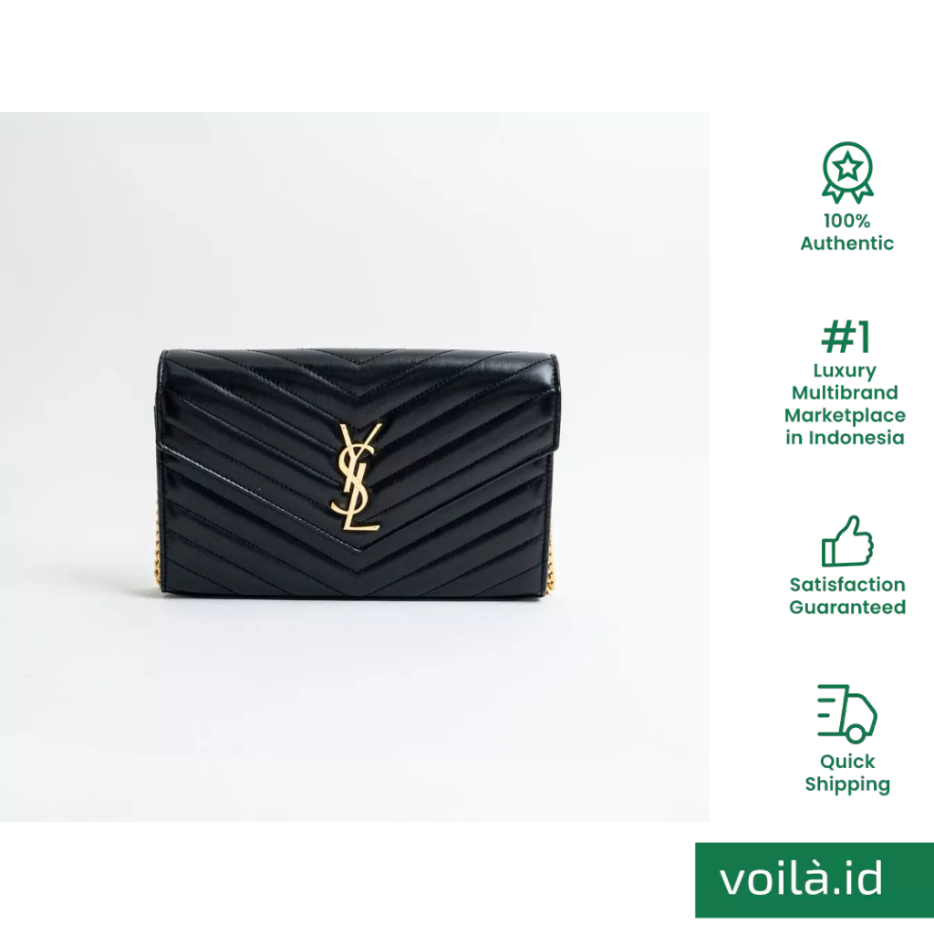 Woc 22 Cassandre Metalasse Lambskin Black Ghw