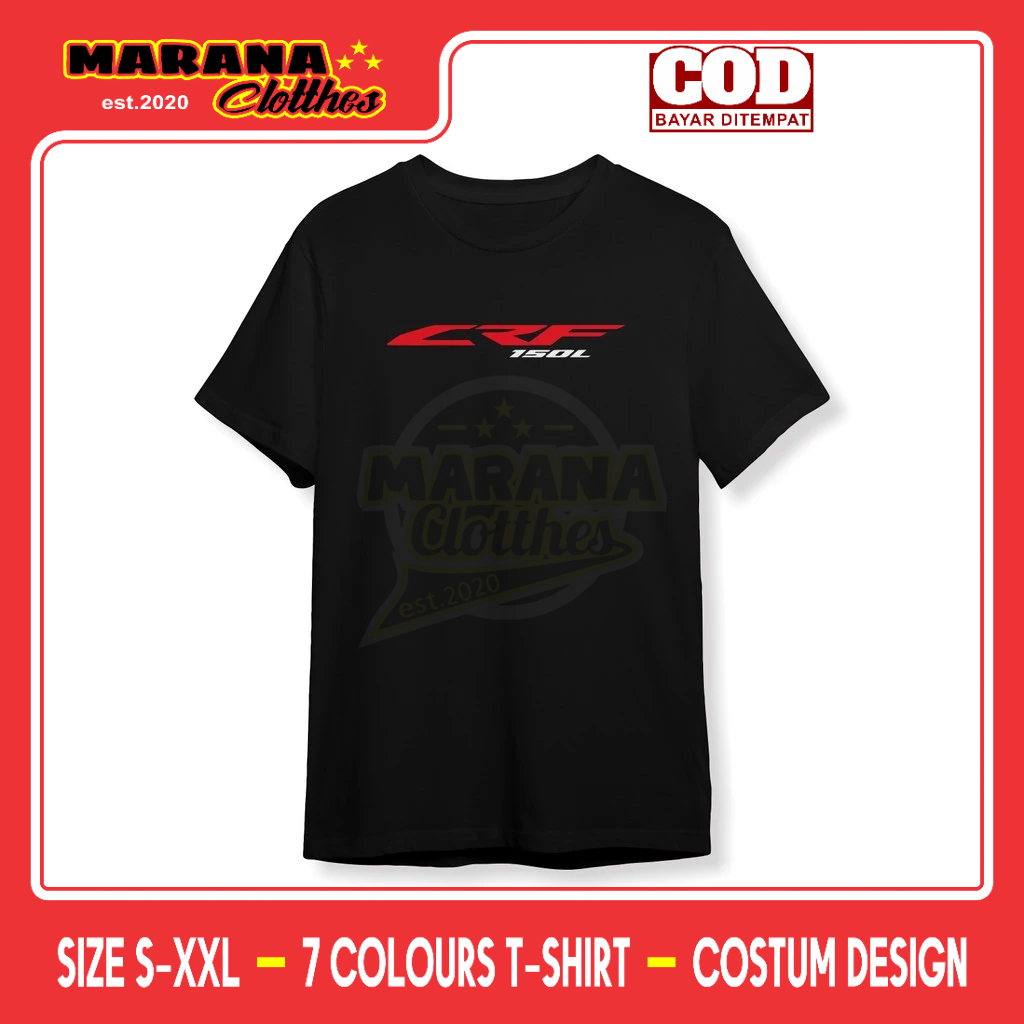 Kaos HONDA CRF 150L Baju Otomotif