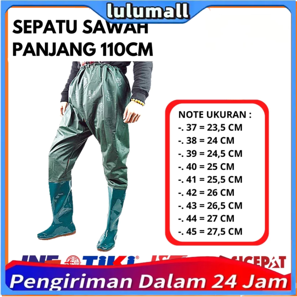 Sepatu Sawah Sepatu Boot Sawah Panjang Pria Sepatu Petani Sawah