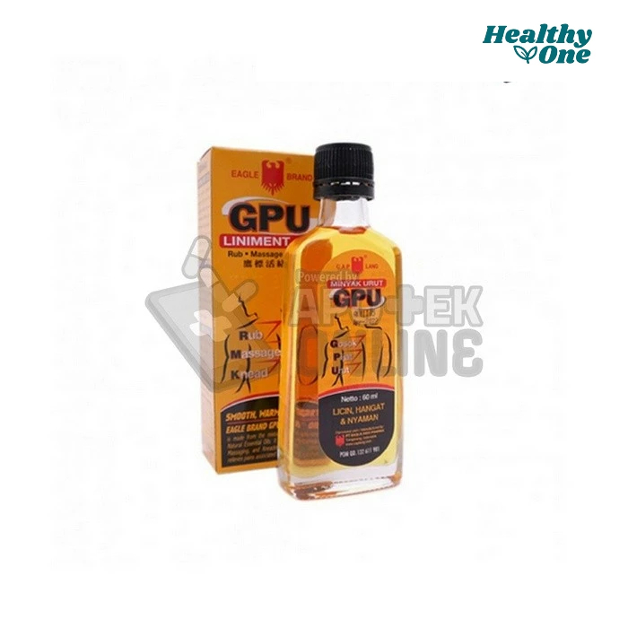 MINYAK URUT GPU CAP LANG 60ML