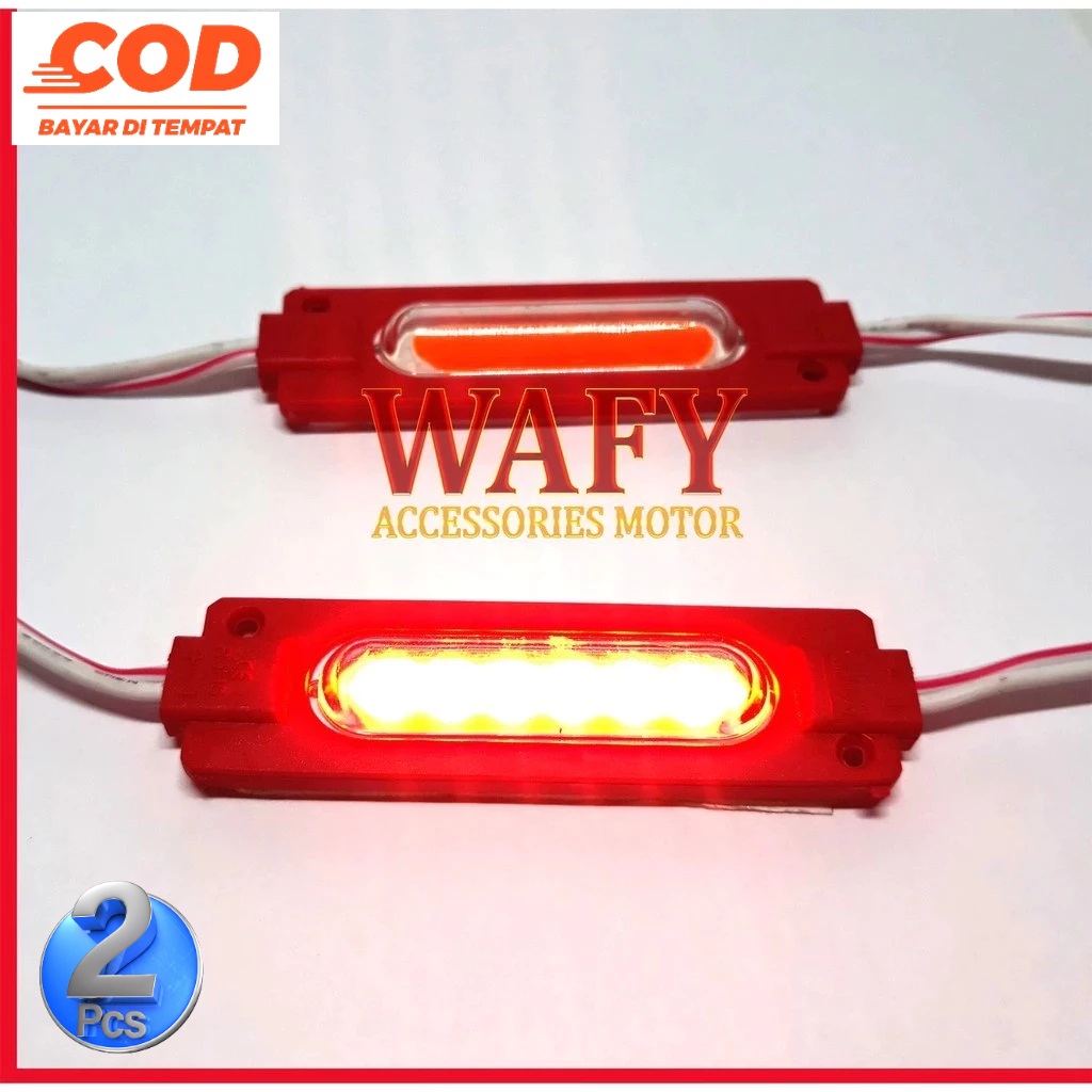24 Volt Lampu Led Strip Lampu Kolong Lampu Variasi Motor 2Pcs Lampu Samsung Strip