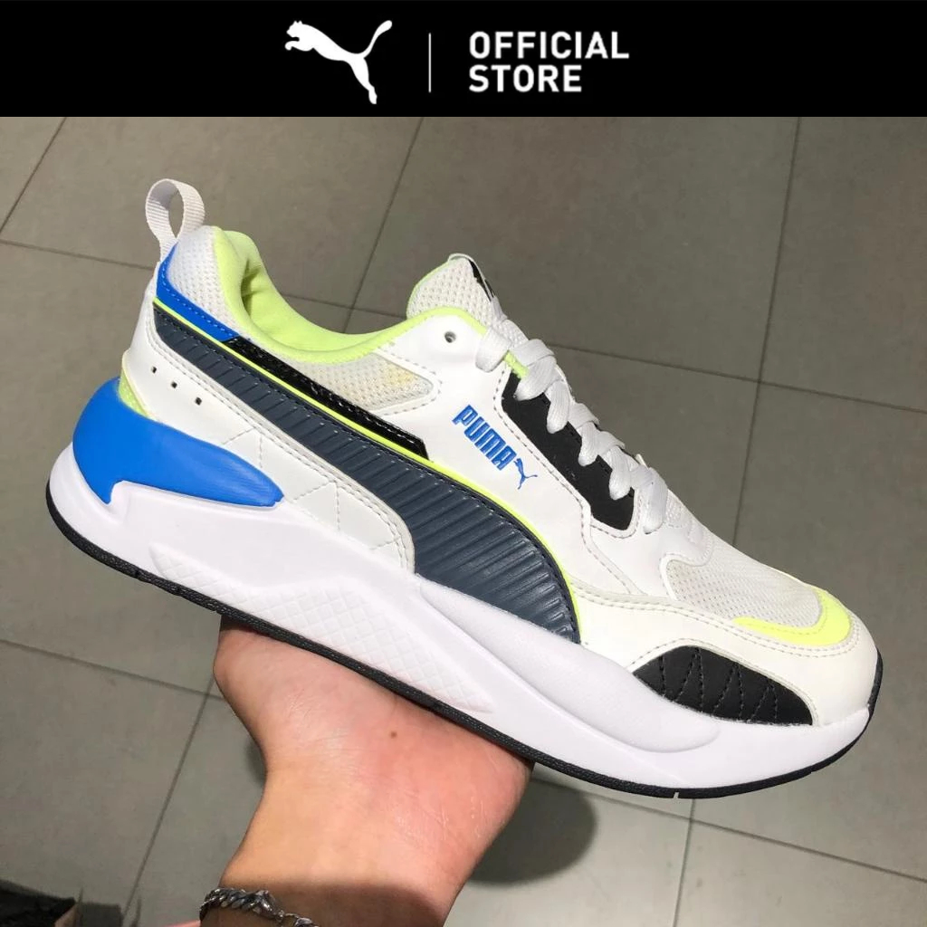 Puma Sepatu Sneakers Kasual X-Ray 2 Square White- Black-Fas 373108 68