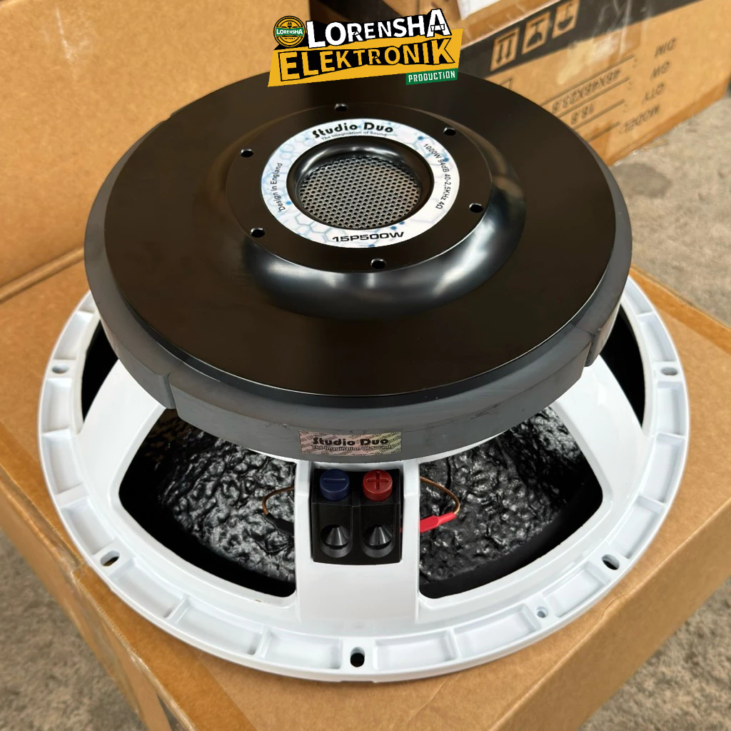 Speaker 15 Inch Studio Duo 15P500 W Model RCF