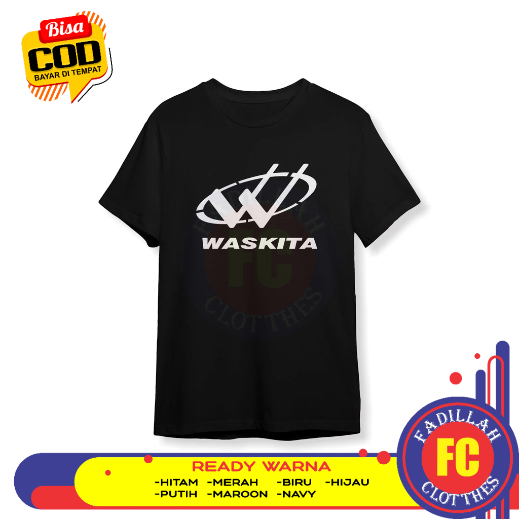 Baju Kaos Waskita Karya Logo Baju Perusahaan
