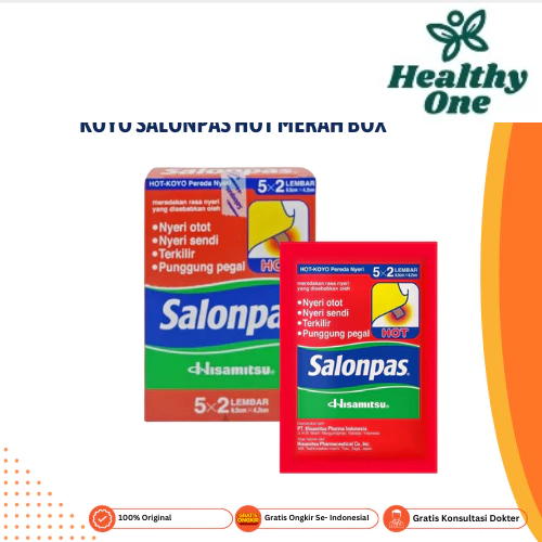 KOYO SALONPAS HOT MERAH BOX