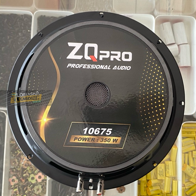 Speaker 10 Inch ZQPRO 10675 Frame Kaleng