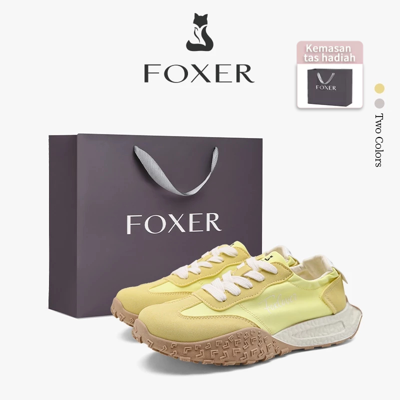 FOXER Sepatu Kets Wanita Sepatu Kets Kasual Sepatu Kets Serbaguna