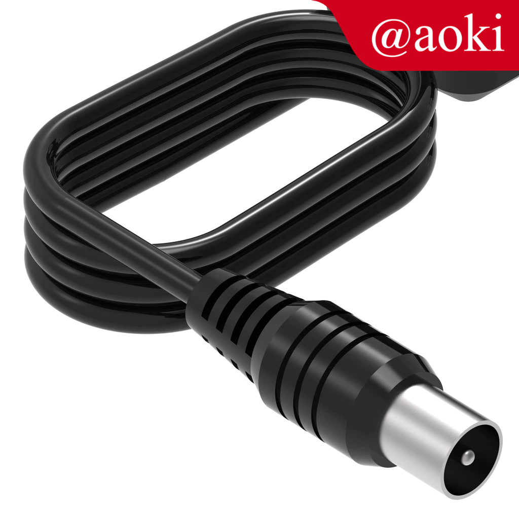 AOKI Kabel antena 10meter 15meter 20meter untuk tv2 Original Parts Antena Aoki