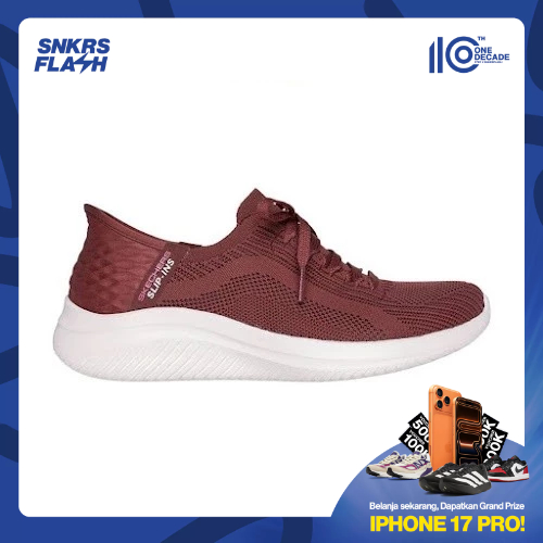 SKECHERS Sport Ultra Flex 3 Burgundy Sepatu Training Wanita - 149710BURG - Size 40