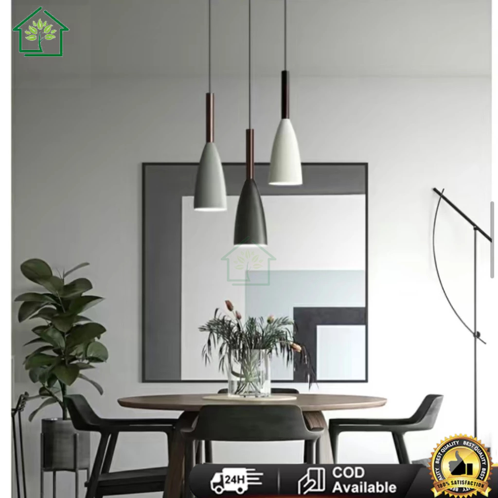 Lampu Gantung Minimalis Lampu Gantung Dapur Lampu bar 3 in 1 Lampu Hias Gantung Cafe Nordic Chandeli