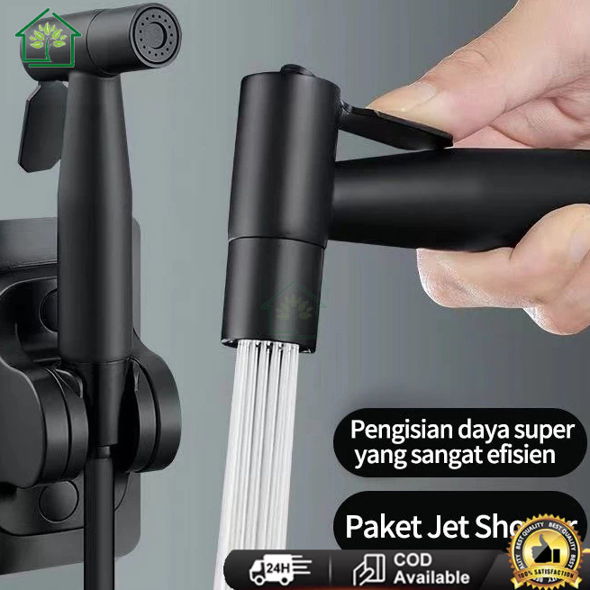 SUS304 Jet Shower Closet/Kran Cabang 2/Jet Washer Toilet/Kran Toilet Duduk 1 Set/Shower Closet Duduk