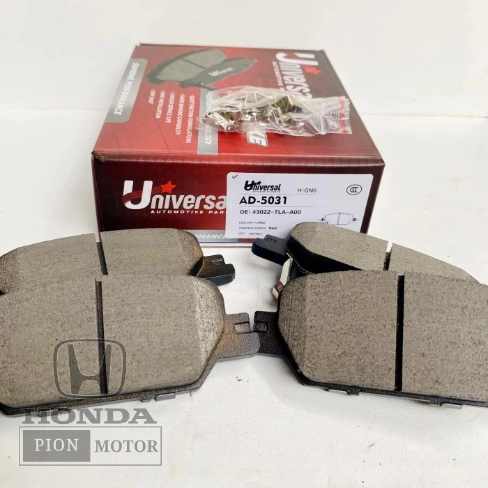KAMPAS REM BELAKANG BRAKEPAD REAR MOBIL HONDA CRV TURBO 43022-TLA-A00