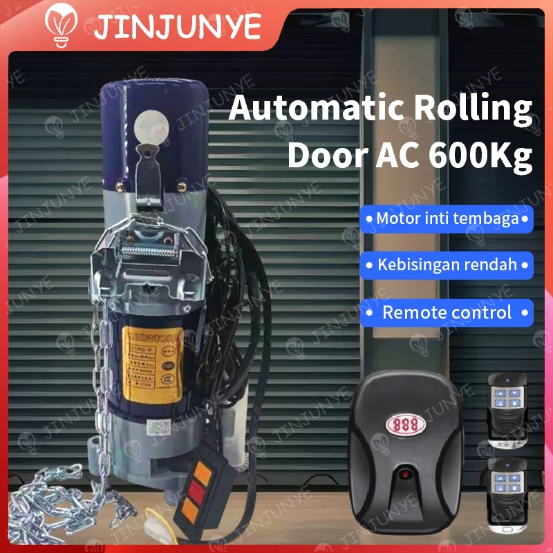 Automatic Rolling Door AC Mesin Rolling Otomatis 600Kg 370W Mesin Rolling Door Pintu Otomatis YJI