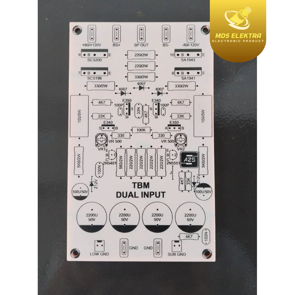 PCB Power TBM Dual Input Mono SH 951