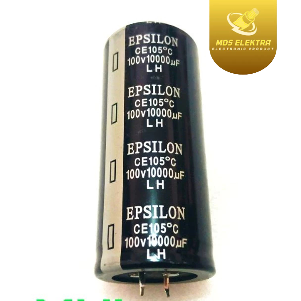 Elco Epsilon 10000uF 100V Original / Elco epsilon 10000uf 100v original