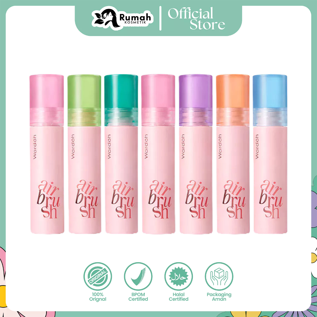 WARDAH Lip Tint Matte Airbrush Lip Tint
