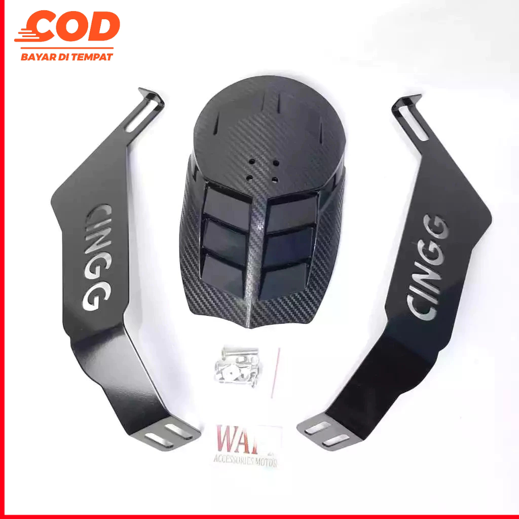 Mudguard Spakbor Kolong Hms Motif Carbon Mudguard R15 Vixion R Ninja Vixion New Cb150r Cbr