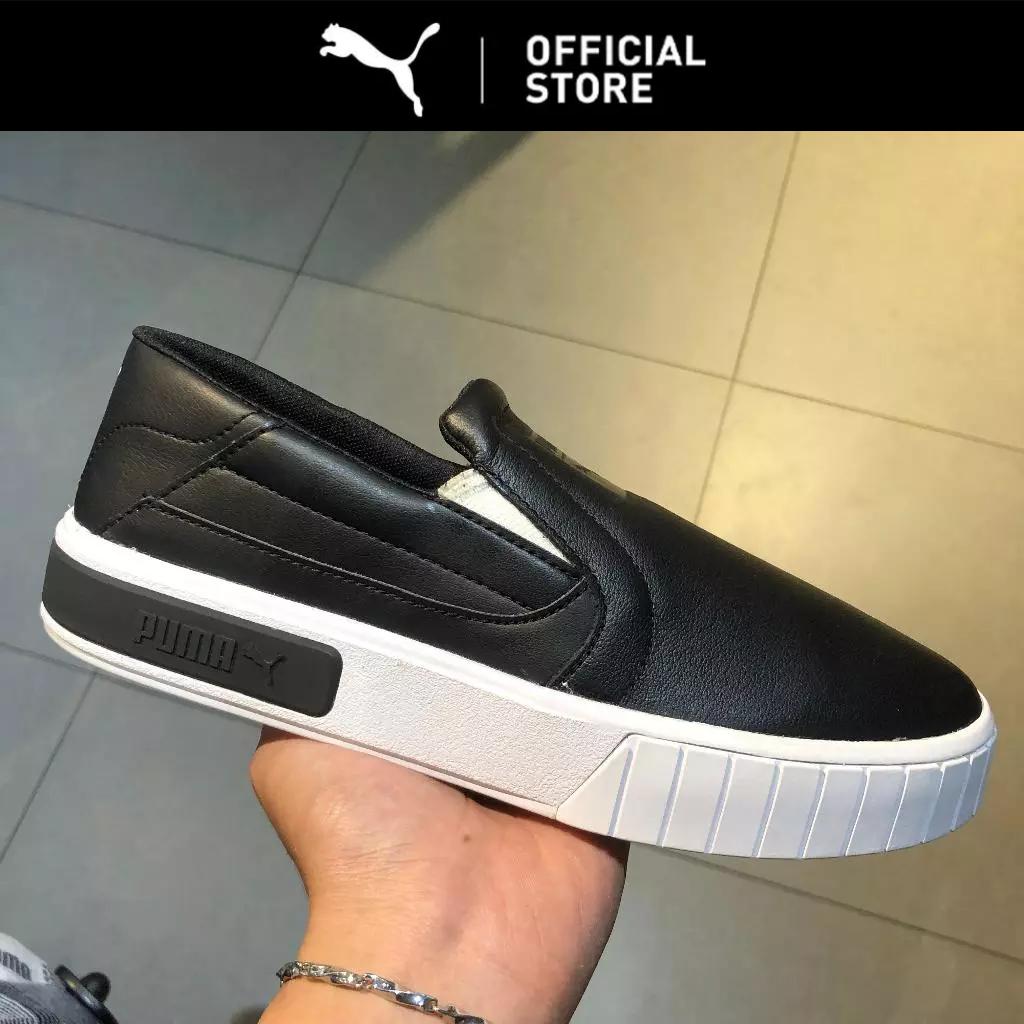 Puma Sepatu Sneakers Wanita Cali Star Slip-On Lthr Wns 386280 02