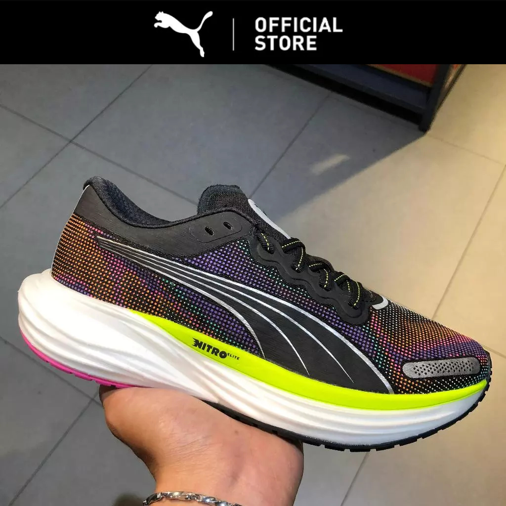 PUMA Sepatu Running Deviate Nitro 2 Psychedelic Rush Wn 380077 01