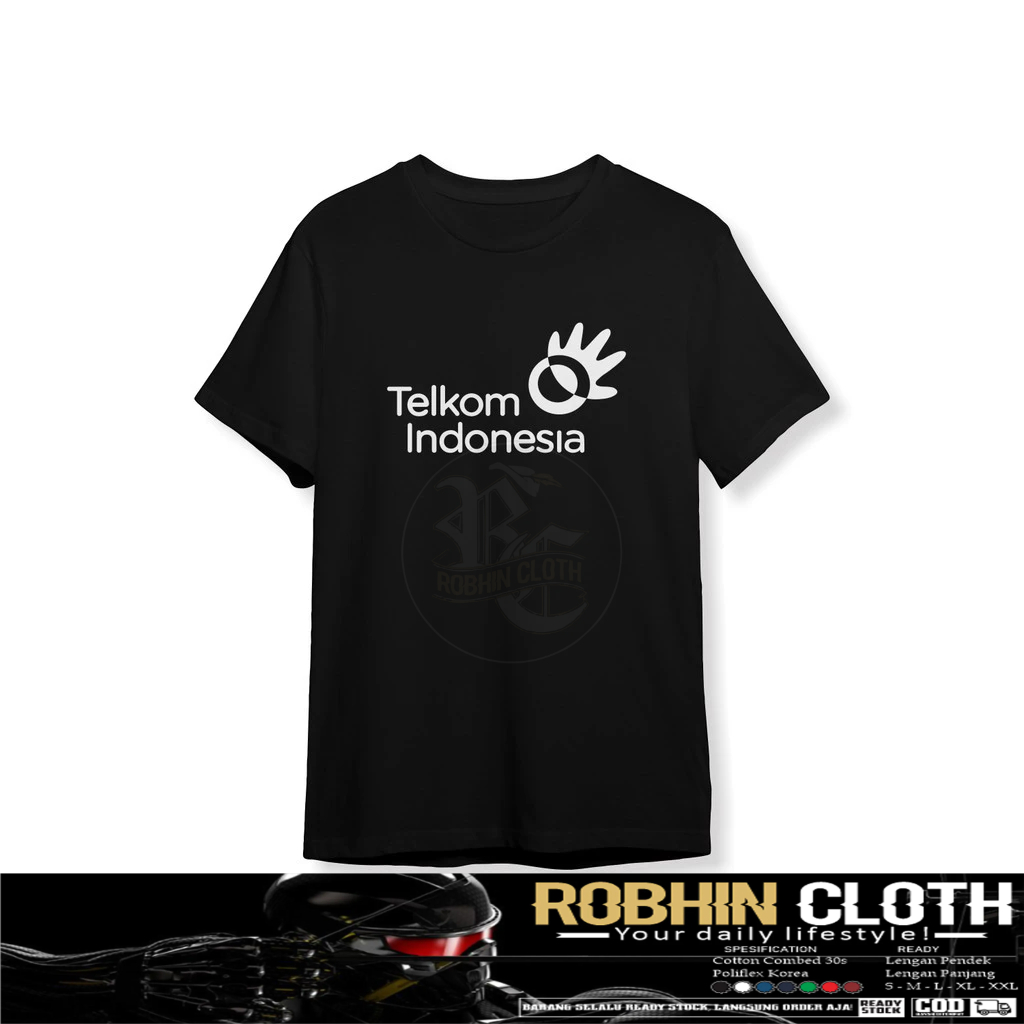Kaos Baju Telkom Indonesia Baju Perusahaan
