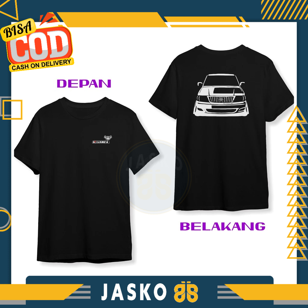 Baju Tshirt Mobil Toyota Kijang Kapsul LGX Stance v2 DB Baju Otomotif