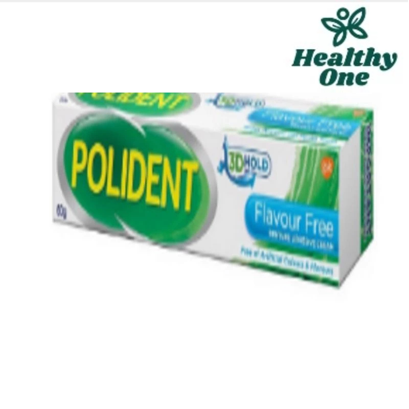 POLIDENT DENTURE ADHESIVE 60GR