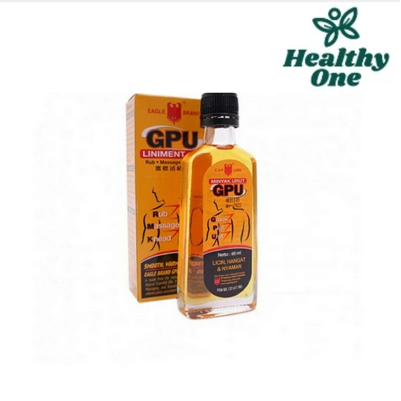 MINYAK URUT GPU CAP LANG 60ML