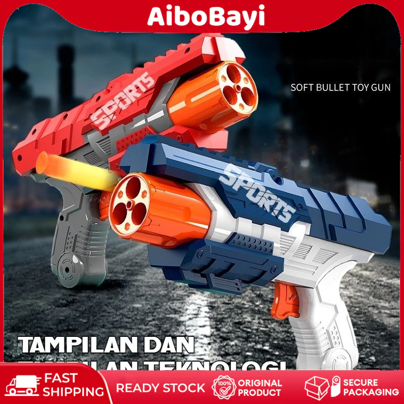 Soft Bullet Gun Pistol Mainan Anak Mainan Gun Mainan Airsoft Mainan Tembakan Sniper Mainan Tembakan 
