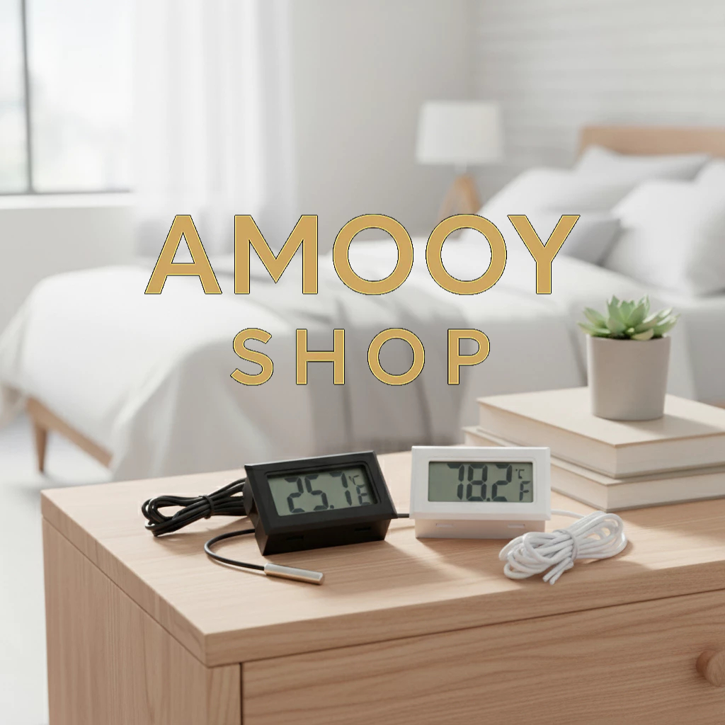AMOOY SHOP Mini Digital Thermometer Termometer Mini Digital Thermometer