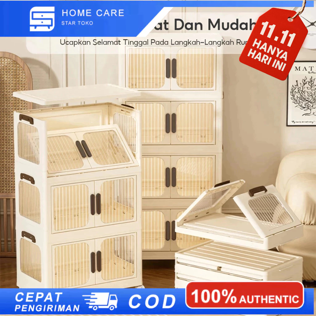 Lemari laci Lemari penyimpanan lipat / laci lipat