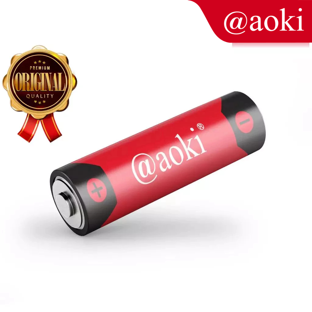 AOKI Baterai lithium 18650 26650 2500mAh 2000mAh 5000mAh Asli Full original aoki parts
