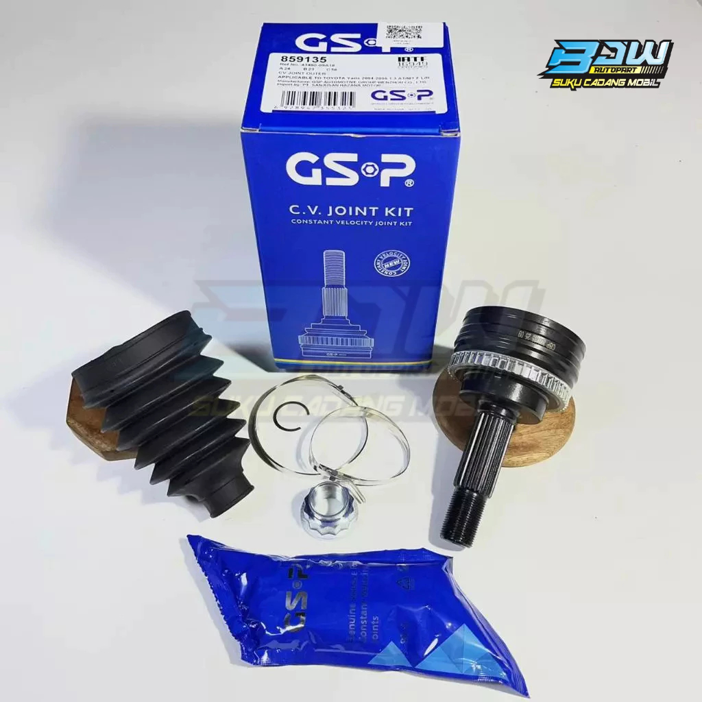 CV Joint Outer As Roda Luar Kanan / Kiri Toyota Vios Gen 1 2003-2007 Manual Matic GSP 859135