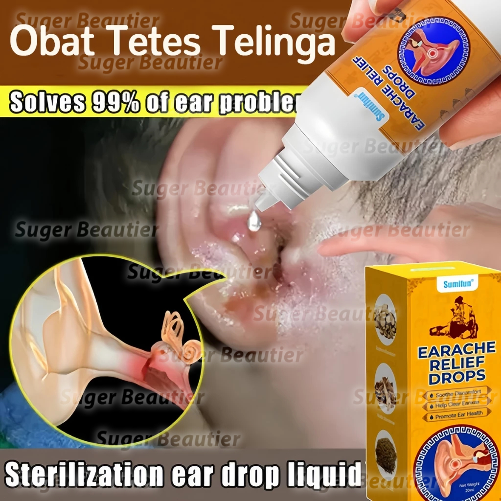 Obat Tetes Telinga Radang Telinga Infeksi Telinga Pendengaran Meredam Obat Telinga Bernanah Obat Tel