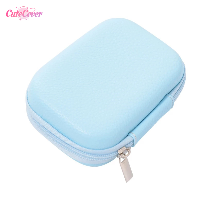 CuteCover Pouch Kabel Data Power Bank Harddisk Gadget EVA Leather Water Proof Tas Gadget Travel Orga