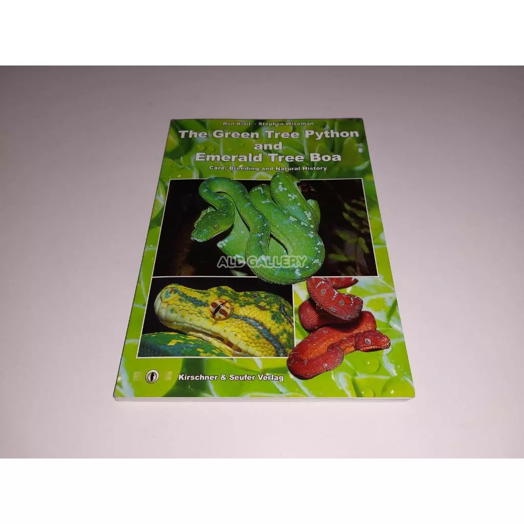 Buku Ular "THE GREEN TREE PYTHON AND EMERALD TREE BOA : CARE, BREEDING AND NATURAL HISTORY"