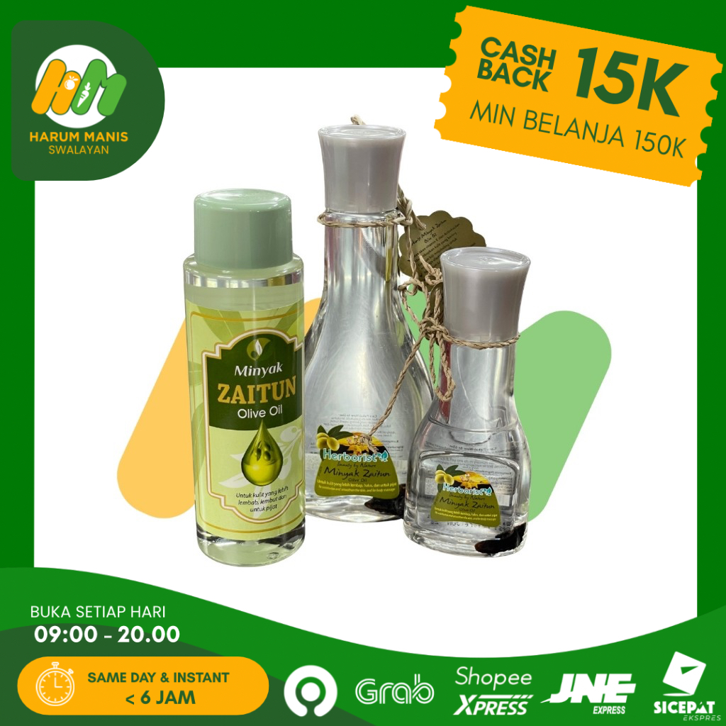 MINYAK ZAITUN / TATA MINYAK ZAITUN / HERBORIST MINYAK ZAITUN