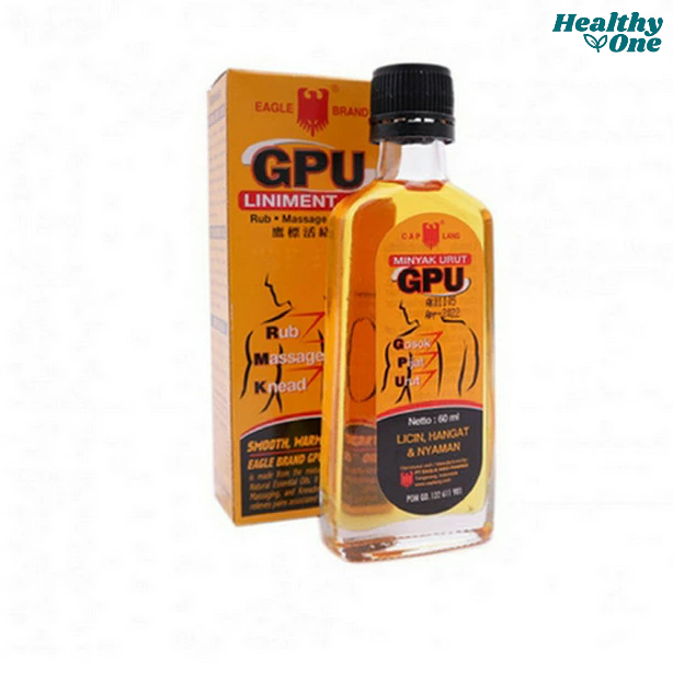 MINYAK URUT GPU CAP LANG 60ML