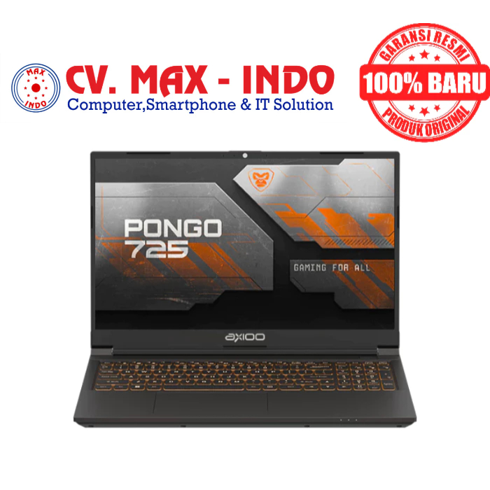 AXIOO NOTEBOOK PONGO 725 V2 CORE i7 VGA 16 GB/512 GB WIND0WS 11 PRO + TAS