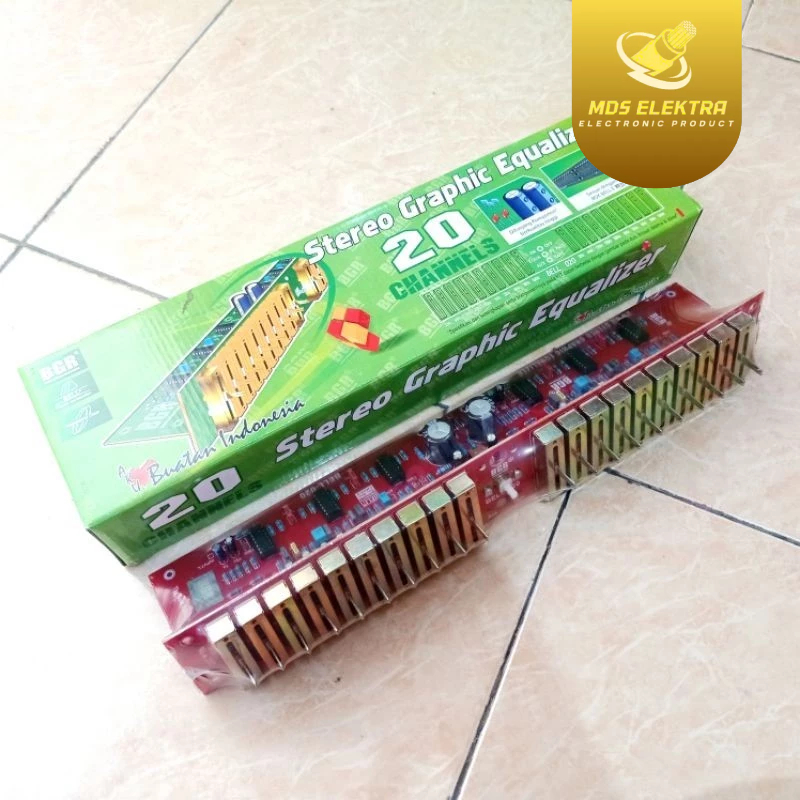 Kit Equalizer 20 Ch Stereo Bell BGR 020