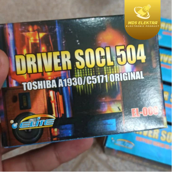 Kit Driver Power Amplifier SOCL 504 Slim Non TEF Elite EL-008 PCB FIBER