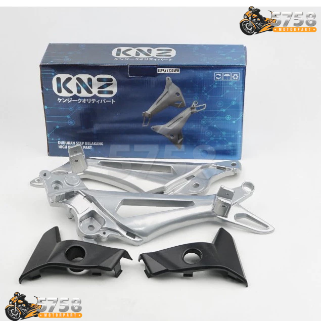 DUDUKAN KAKI BELAKANG  SUPRA X 125 NEW (K41) FOOTSTEP FOOT STEP KNZ (5758)