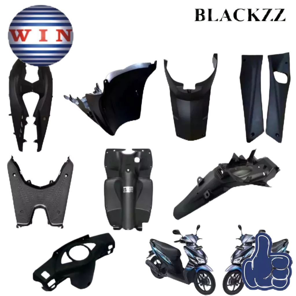 Cover Body Kasar Full Set Vario Lama Old Karbu 110 CW Original WIN (9 SET) + COVER RADIATOR - FULL S