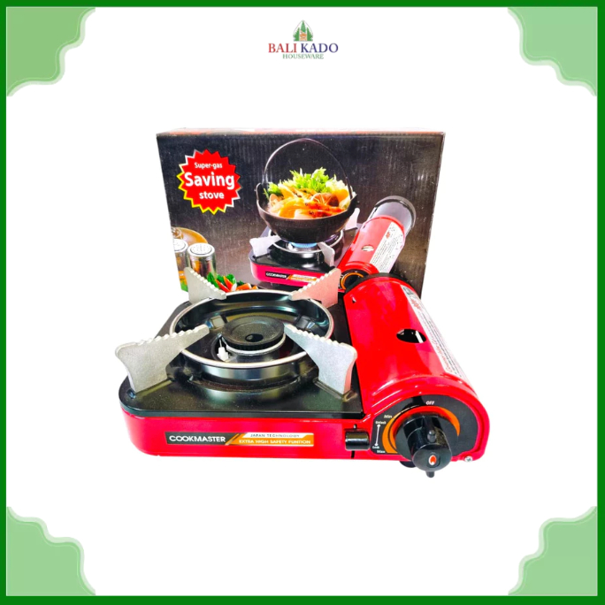 Cookmaster Kompor Gas Portable CM-251PF / Kompor Piknik Mini Cookmaster CMF 251 PF